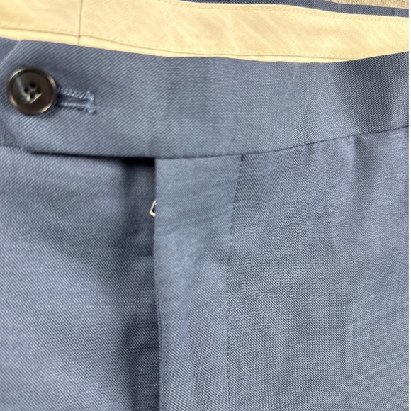 Jos A Bank Pants Mens 44R Wool Blend Tailored Fit Signature Dress Unhemmed New - Picture 6 of 12